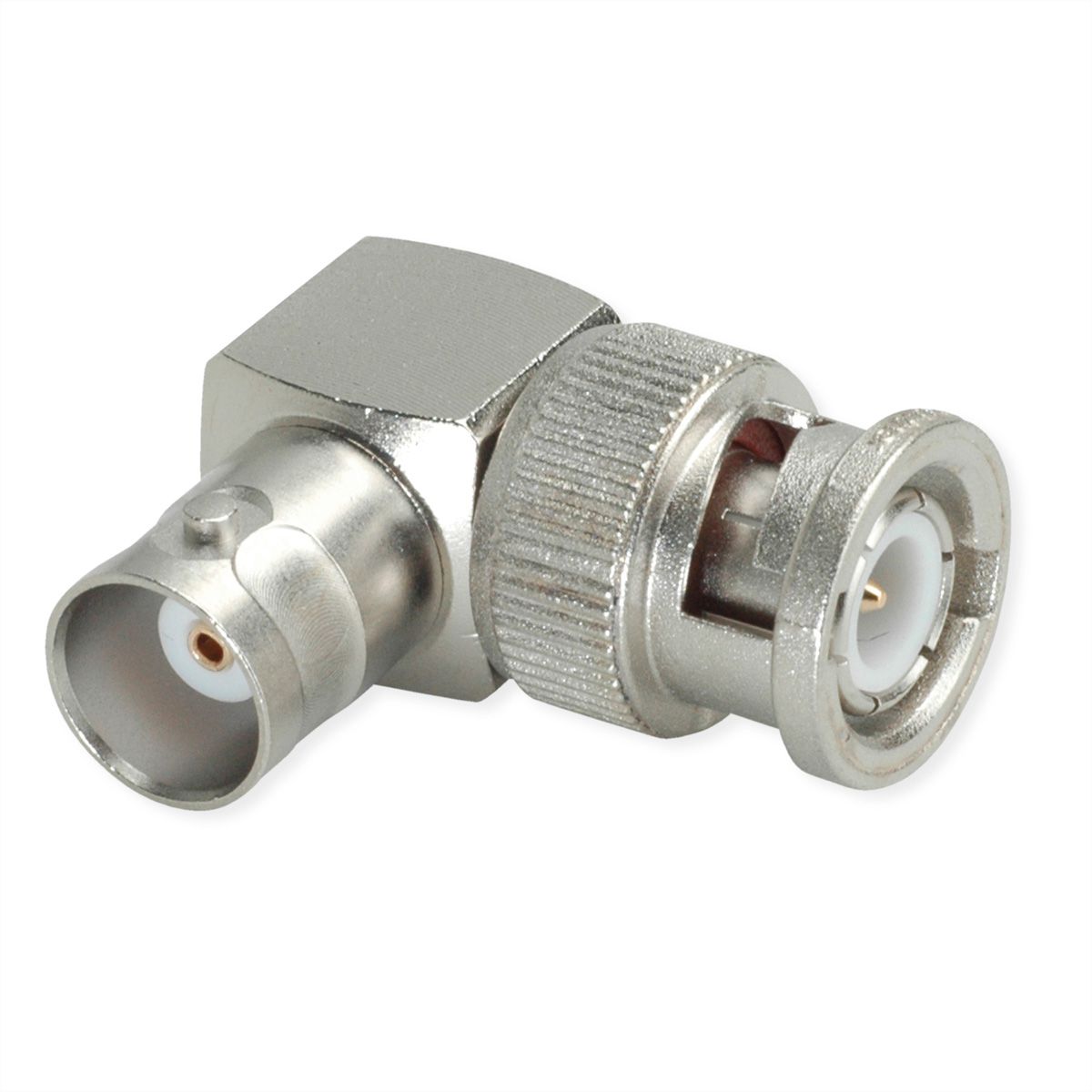 TELEGÄRTNER BNC-Verbinder 50 Ohm gewinkelt Stift / Buchse