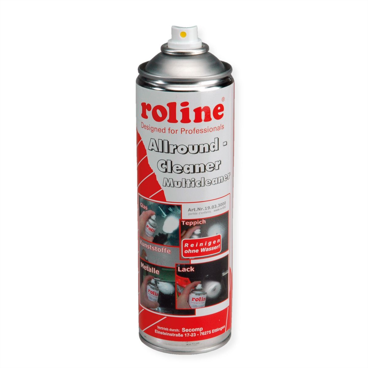 ROLINE Allround-Cleaner - Multicleaner Schaumreiniger, 500 ml