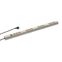 SCHROFF UTE-Steckdosenleiste - STDL.UTE 12DO.SCHALT.947.5LG