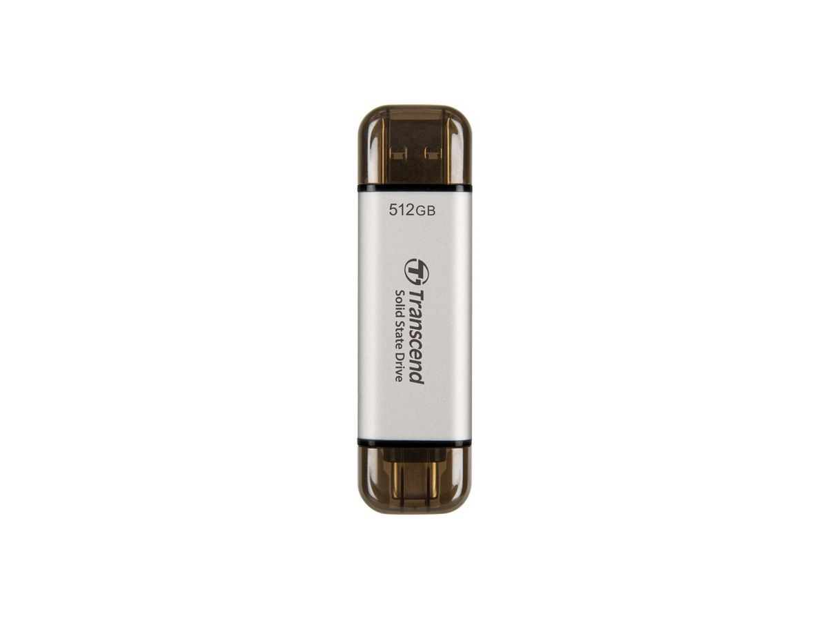 Transcend ESD310 512 GB Silber