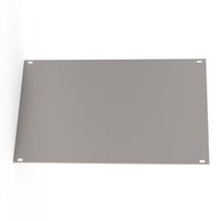 SCHROFF Frontplatten ungeschirmt - TEILFRONTPLATTE 3HE 42TE EL