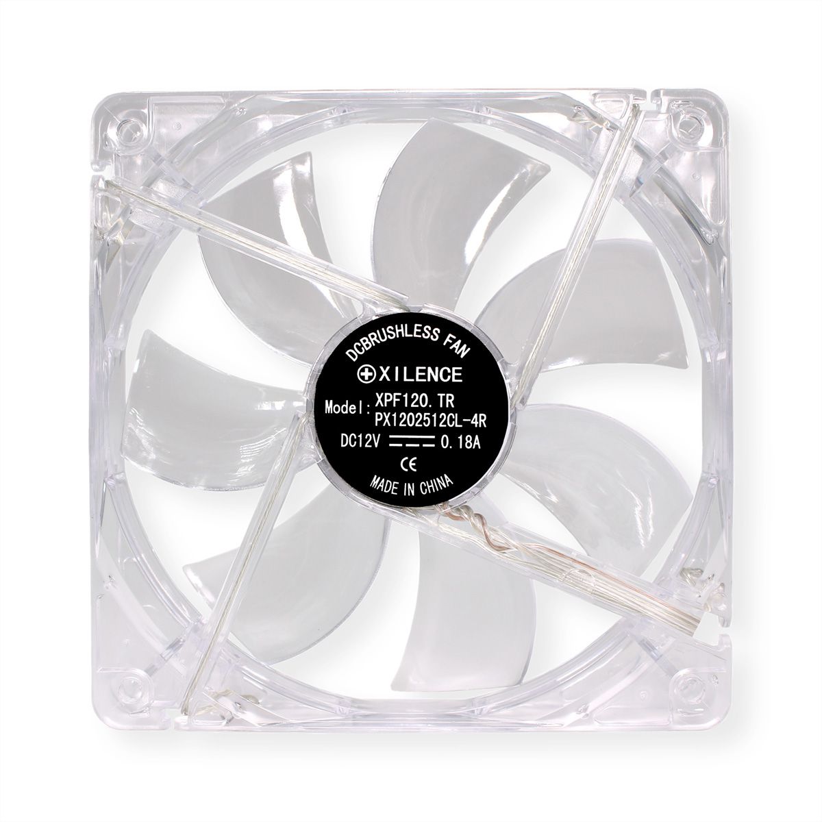 Xilence XPF120.TR 120mm Gehäuselüfter, rote LED