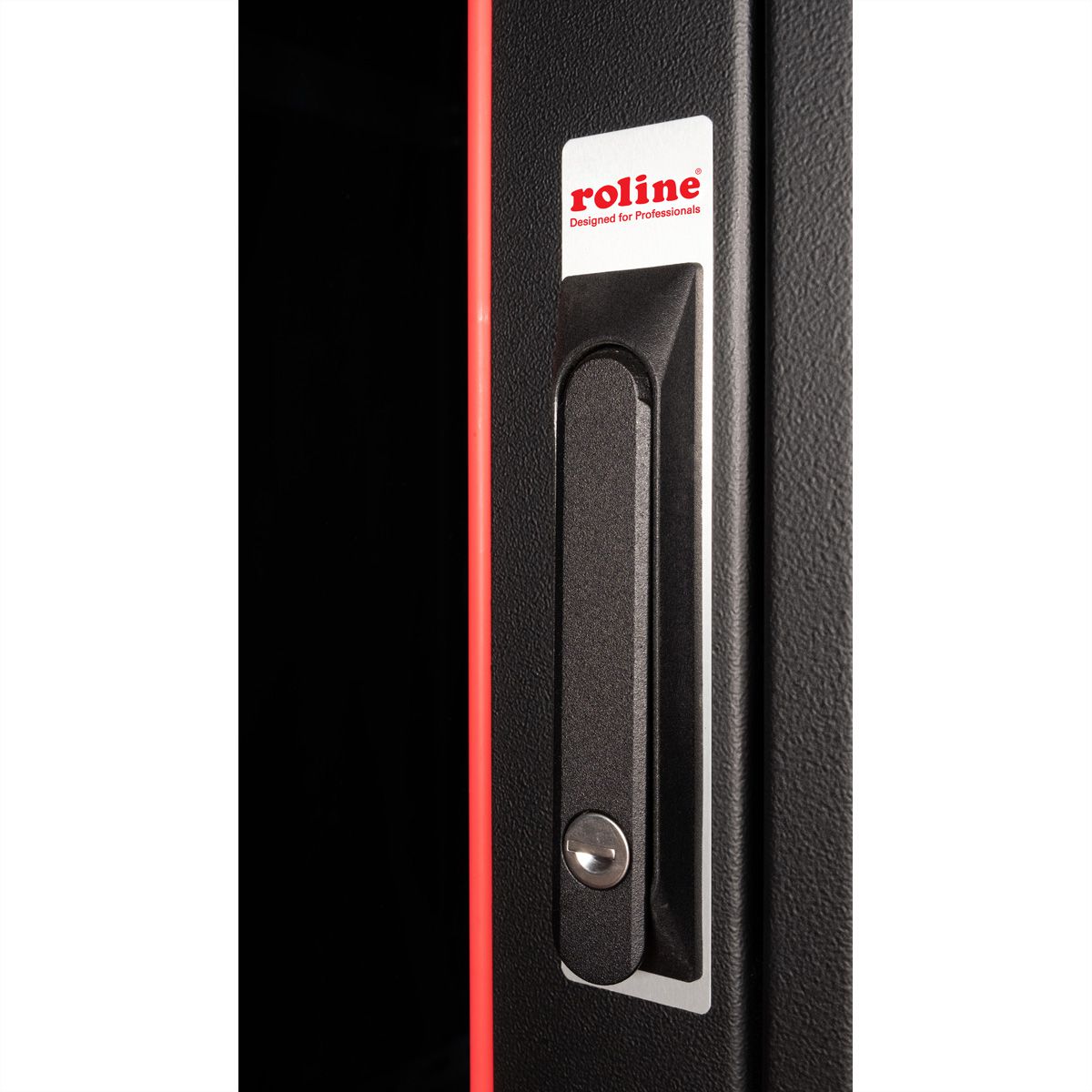 ROLINE 19-Zoll Netzwerkschrank Pro 36 HE, 600x600 BxT Glastür schwarz