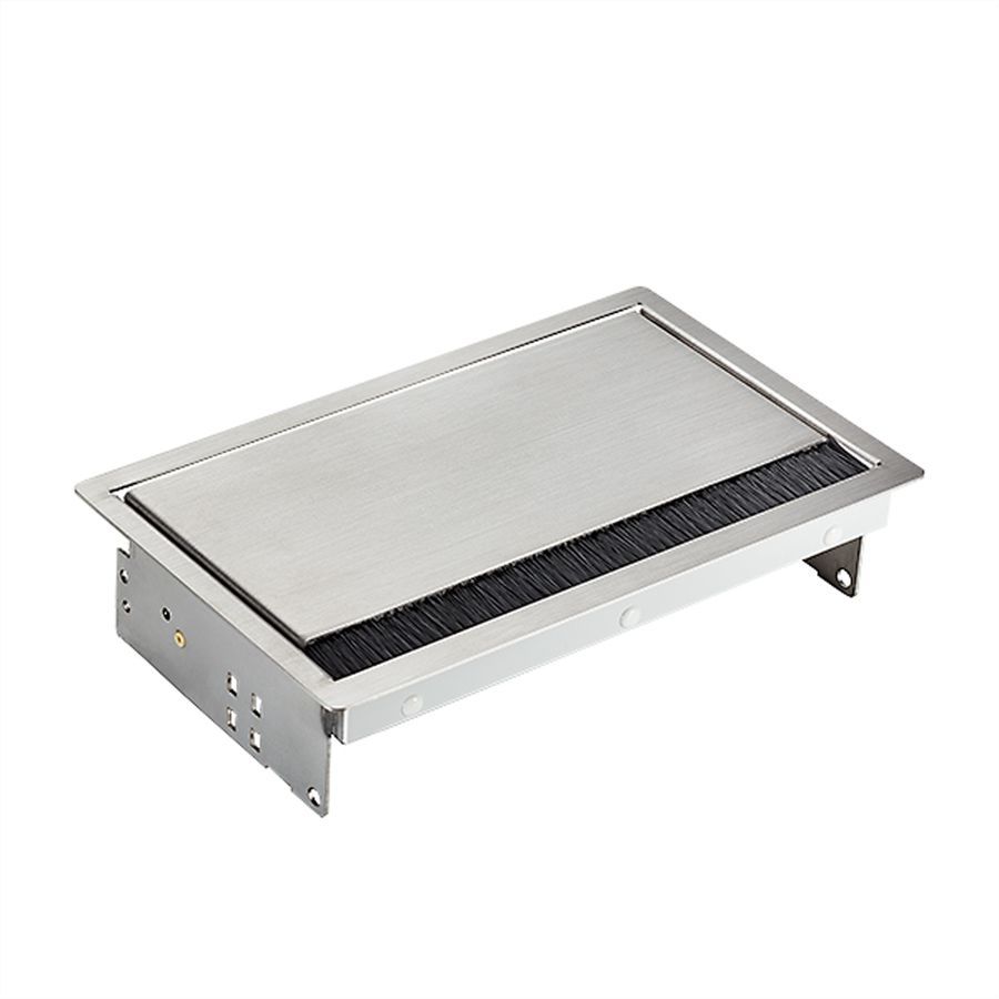 BACHMANN CONI Einbaurahmen 3-fach Edelstahl
