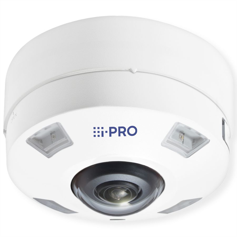 i-PRO WV-S4576LMA Fisheye Kamera 12 MP, 180°/360°, IR-LED 14m