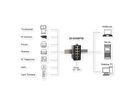 EXSYS EX-62026PoE 10-Port Industrie-Ethernet-PoE-Switch, 8x PoE + 2-Port 10/100/1000Tx