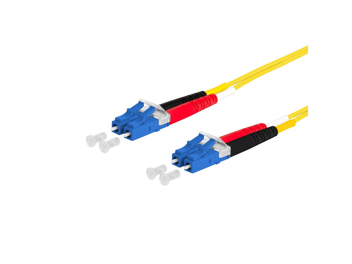 METZ CONNECT OpDAT Patchkabel, LC-D/LC-D OS2, 5 m
