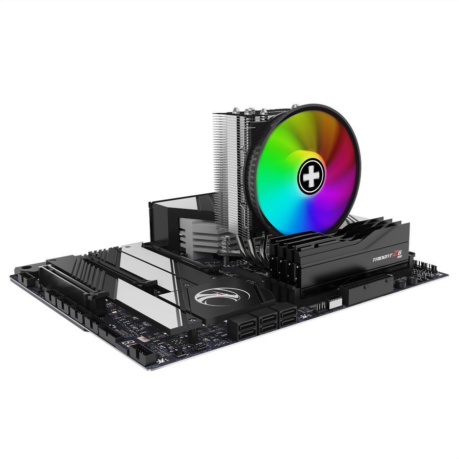 XILENCE XC149 ARGB CPU-Kühler, 120mm PWM FDB Lüfter, 150W TDP