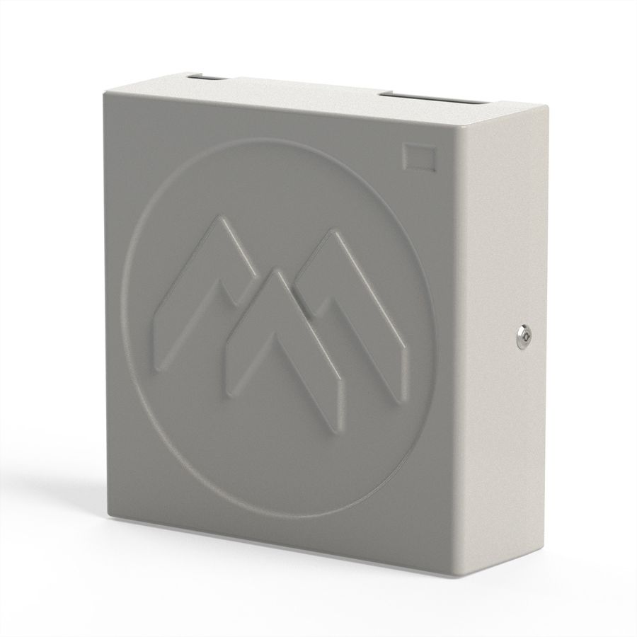 APRANET VARiONE 19"-Wandverteilergehäuse 3 HE  510x510x175mm, Haube