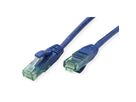 ROLINE RM Patchkabel Kat.6A UTP, blau, 5 m