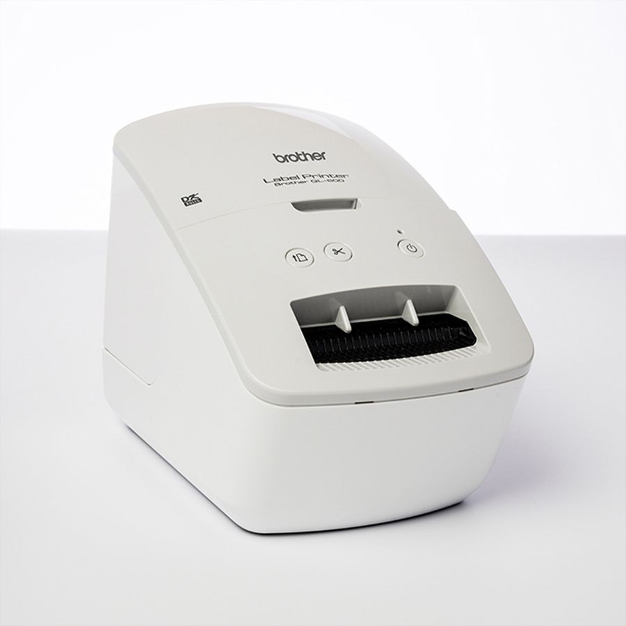 BROTHER QL600B LABEL PRINTER Grau