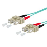 METZ CONNECT OpDAT Patchkabel, SC-D/SC-D OM3, 1 m