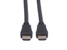 VALUE HDMI High Speed Kabel mit Ethernet, LSOH, schwarz, 1 m