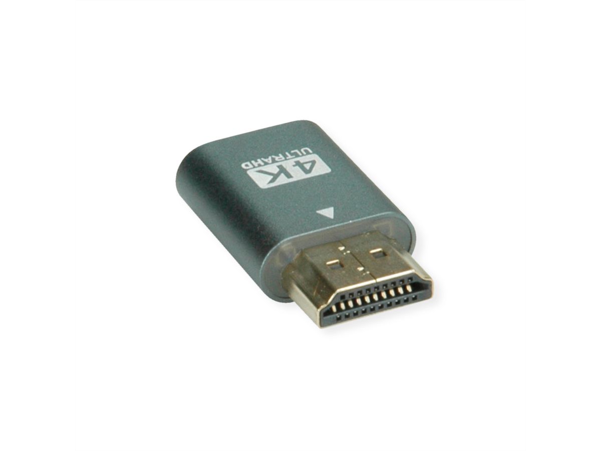 VALUE Display Adapter, Virtual HDMI Emulator (EDID), 4K