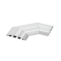 BACHMANN CABLE BRIDGE Winkel ALU 90° für 6 Kabel in 3 getrennten Kanälen