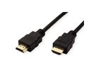 ROLINE HDMI High Speed Kabel mit Ethernet, TPE, schwarz, 10 m