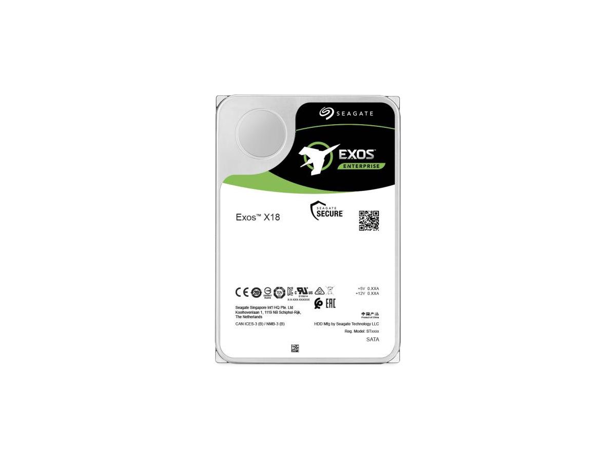 Seagate Exos X18 3.5 Zoll 16000 GB Serial ATA III