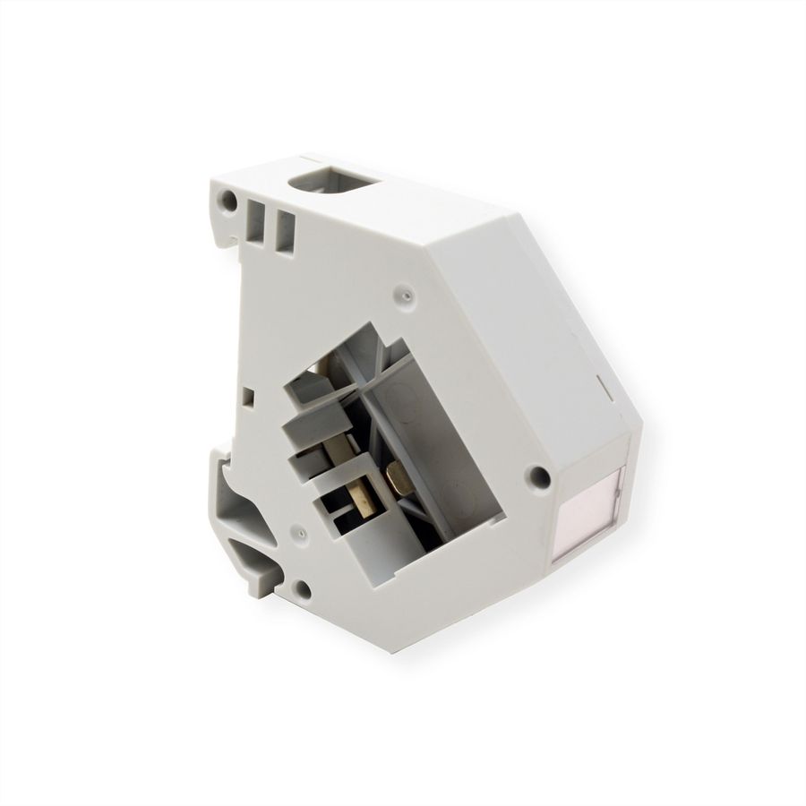 ROLINE Tragschienenadapter für ROLINE Keystone SLIM Module, unbestückt