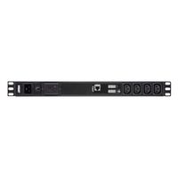 ATEN PE1218SG 1U Basis PDU mit Messfunktion und Überspannungsschutz
