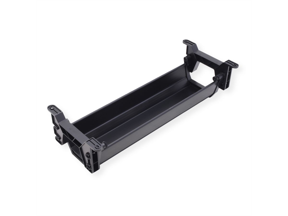ROLINE Easy2Open Kabelkanal, Untertischmontage, schwarz, 44,9 cm