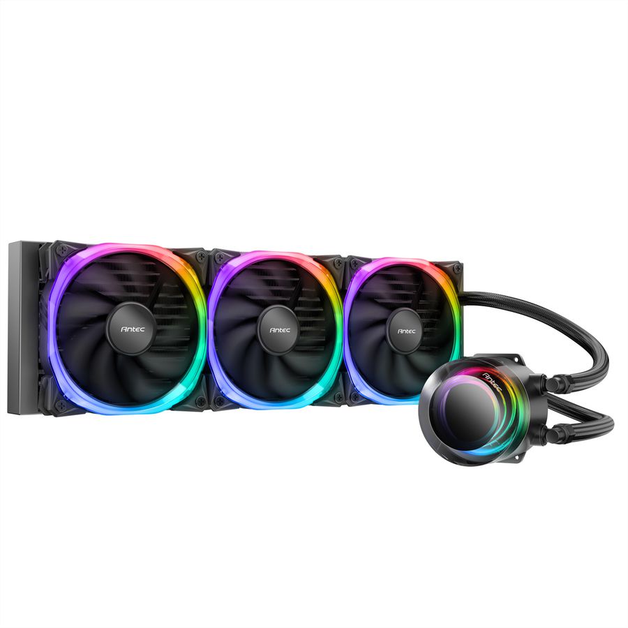 ANTEC Vortex 360 ARGB Prozessorlüfter Wasserkühlung, schwarz
