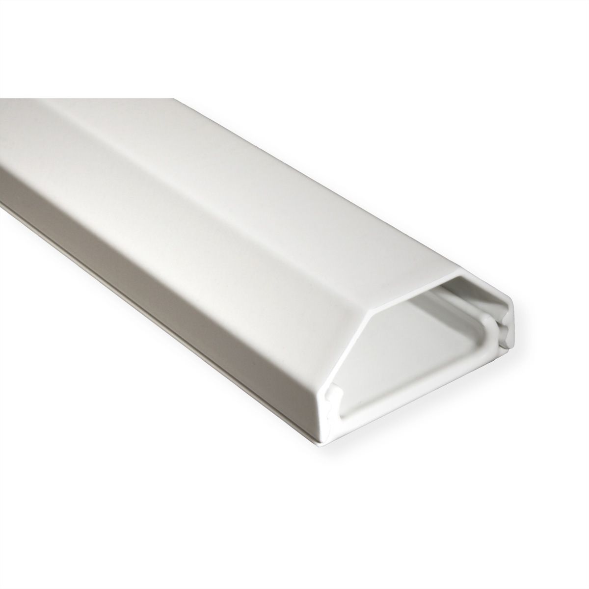ROLINE Kabelkanal, Aluminium, 33 x 18 mm, weiß, 1,1 m