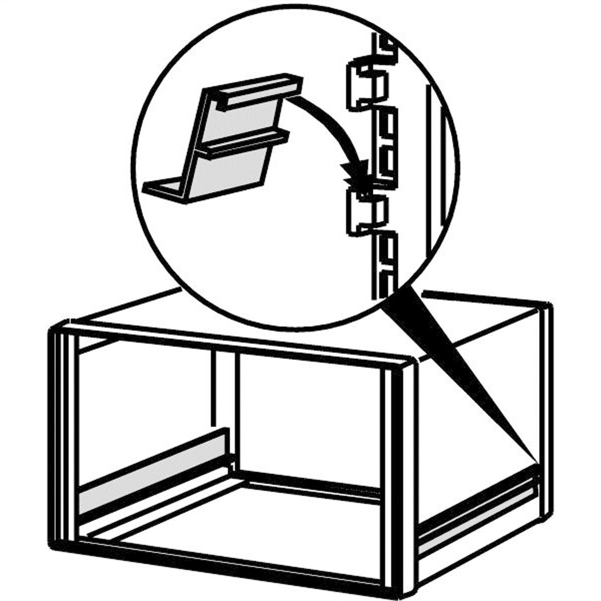 SCHROFF Gleitschienen - GLEITSCHIENE 300T COMPTEC