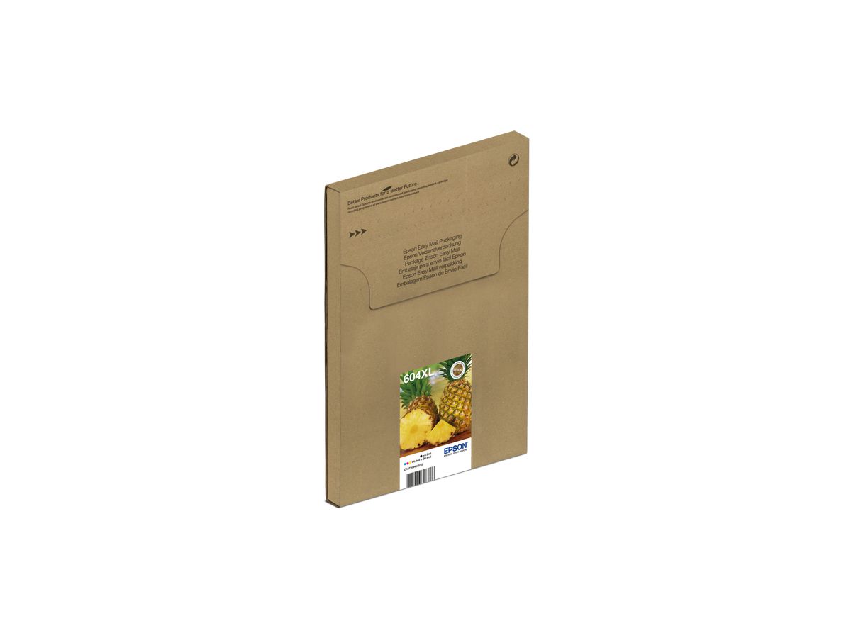 Epson 604XL EasyMail Druckerpatrone 4 Stück(e) Original Hohe (XL-) Ausbeute Schwarz, Cyan, Magenta, Gelb