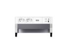 BACHMANN DESK2 ALU WHITE 2xCEE7/3 1xUSB A/C 22W 0,2m GST18