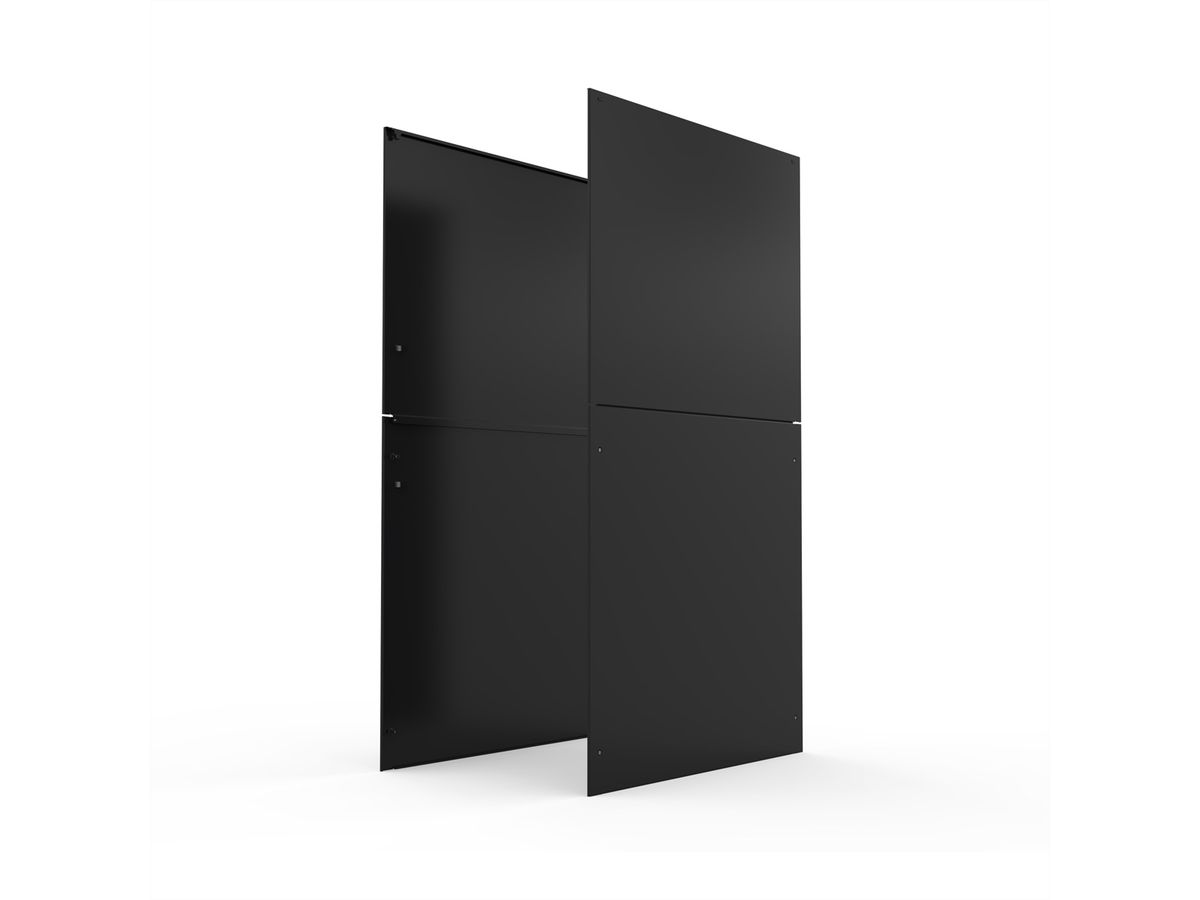 SCHROFF SEITENWAND DOP 2000H 1200T GESCHRAUBT 2X