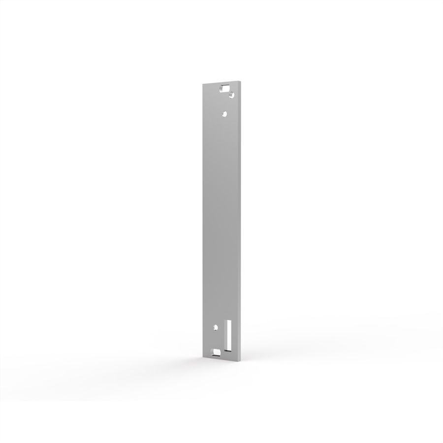 SCHROFF Frontplatte ungeschirmt für Steckbaugruppe mit Aushebegriff in Trapezform - FRONTPLATTE EMC 3HE 4TE EL/C
