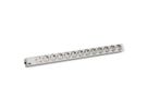BACHMANN IT PDU ALU 1HE 12x Schutzkontakt, ÜSS, Zuleitung mit Schutzkontaktstecker