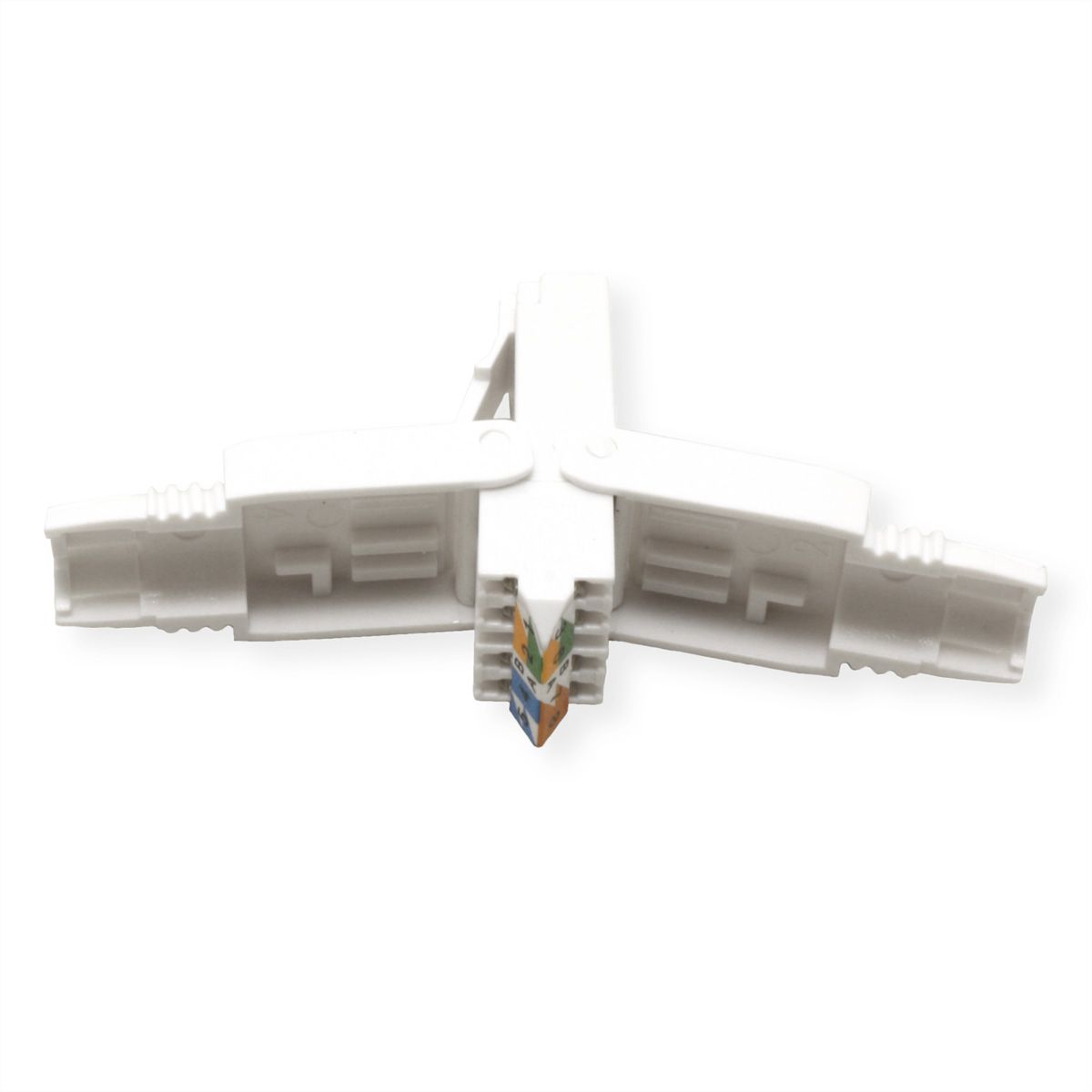 ROLINE feldkonfektionierbarer RJ-45 Stecker Cat.6A (Class EA), UTP, weiß