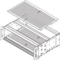 SCHROFF ABDECKBL.R 84TE 295T160(2ST)