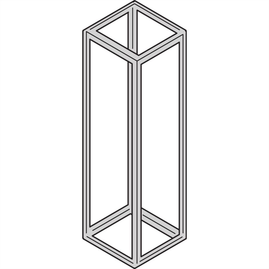 SCHROFF Gestell HD - GEST.HD 2200H 600B 800T 7021