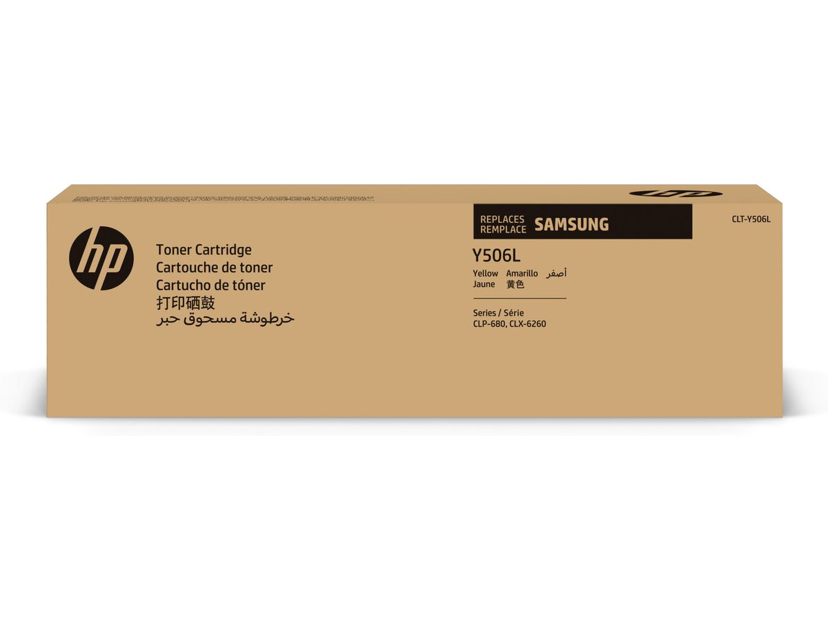 Samsung CLT-Y506L Gelb Original Tonerkartusche mit hoher Reichweite