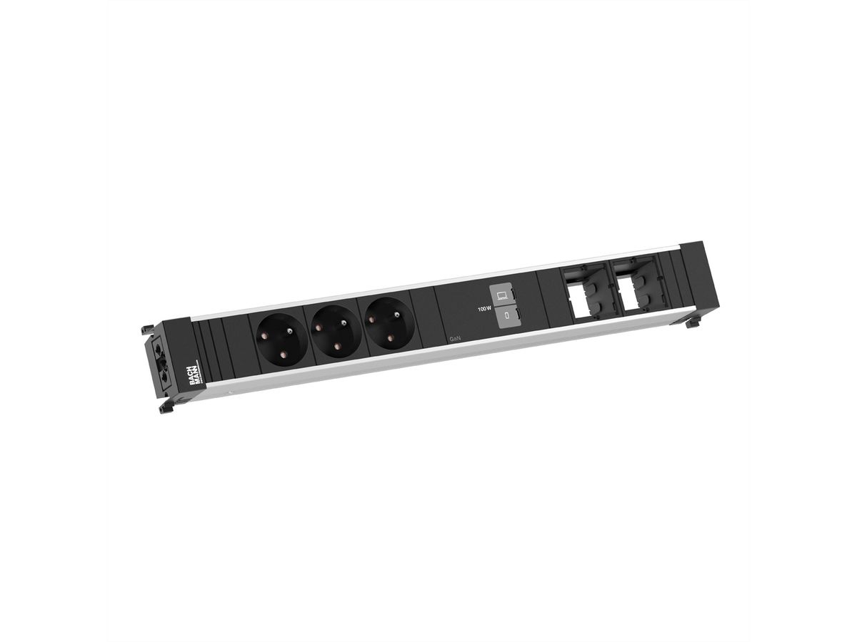 BACHMANN CONFERENCEF XL 3xUTE, 1xUSB C/C 100W 2xCM