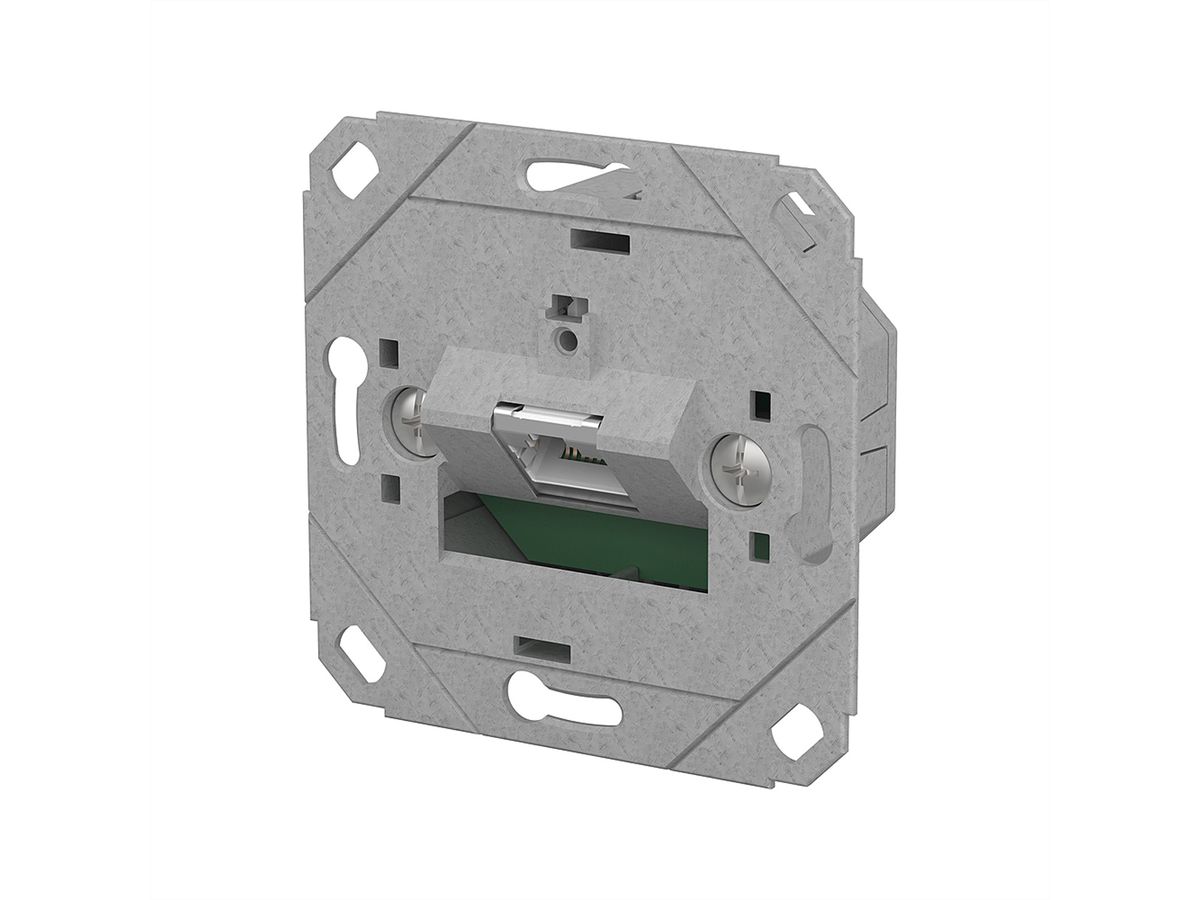 METZ CONNECT E-DAT C6A LSA++ Dose, 1 Port, UP0, metallisch