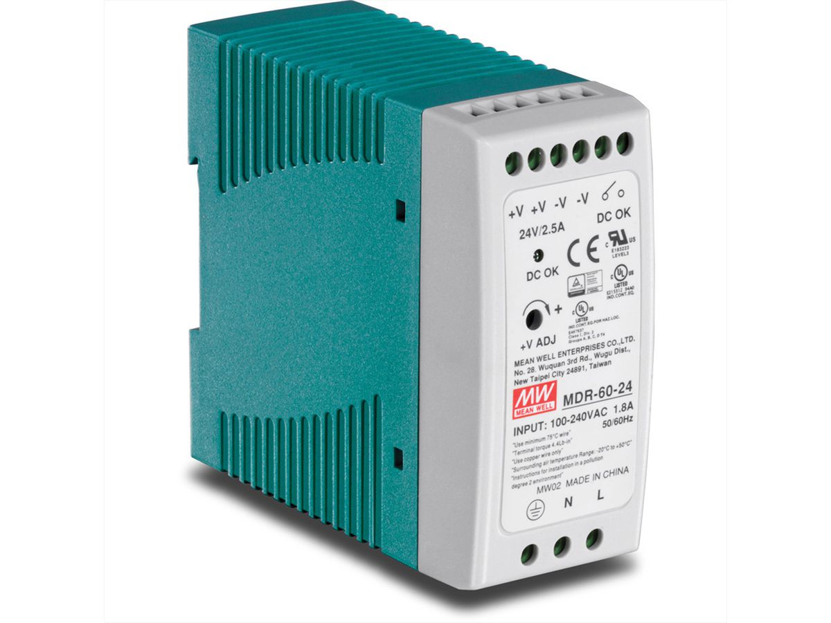 TRENDnet TI-M6024 industrielles DIN-Rail-Netzteil