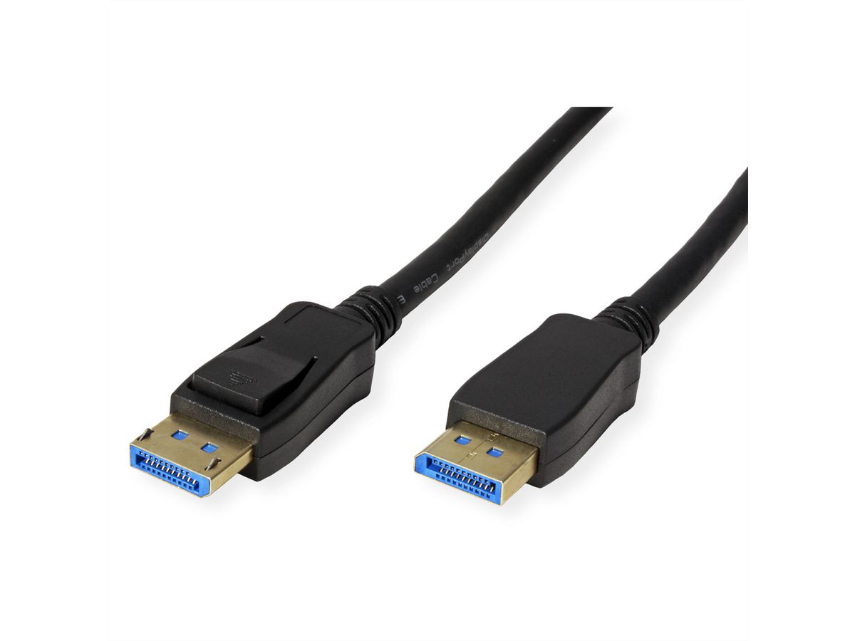 ROLINE DisplayPort Kabel, v2.0, DP ST - ST, schwarz, 5 m