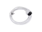 BACHMANN Extension cable, Schutzkontakt 230V 2m weiss