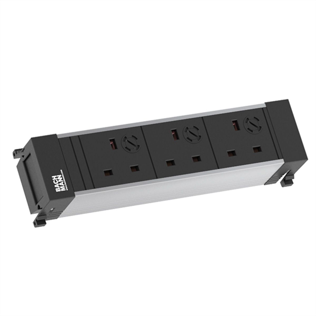 BACHMANN POWER FRAME 3xUK 90° 3,15A, Strom 0,2m GST18 United Kingdom