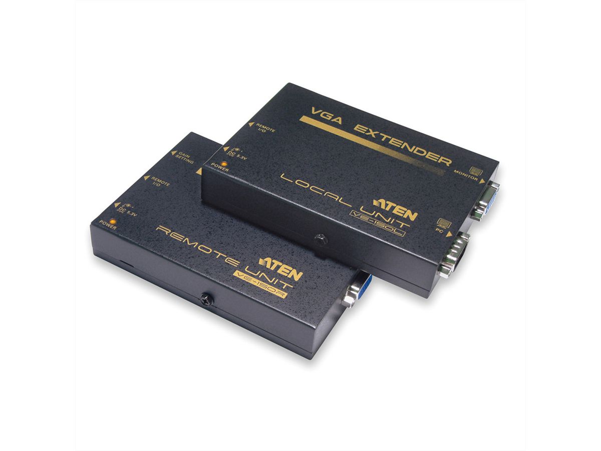 ATEN VE150 VGA Extender, Kat 5e, 150m