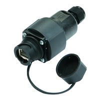 TELEGÄRTNER STX V1 Freie Anschlussdose, RJ45 Modul B Cat.6A (ISO/IEC)