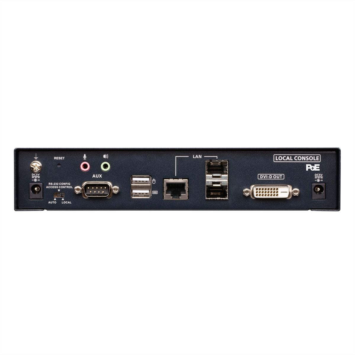 ATEN KE6922T 2K DVI-D Dual Link KVM Over IP Sender mit SFP und PoE