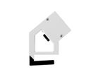 BACHMANN DESK2 ALU WHITE 2xCEE7/3 1xCM 1xUSB A/C 22W 0,2m GST18