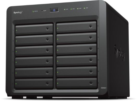 Synology DiskStation DS2422+ NAS & Speicherserver Tower Eingebauter Ethernet-Anschluss Schwarz V1500B
