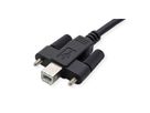 EXSYS EX-1166HMV 4 Port externer USB 2.0 Hub Metall verschraubbar