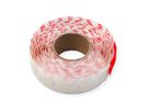 VELCRO® Klettpunkte Selbstklebend Nur Haken, 19mm x 125 Weiß