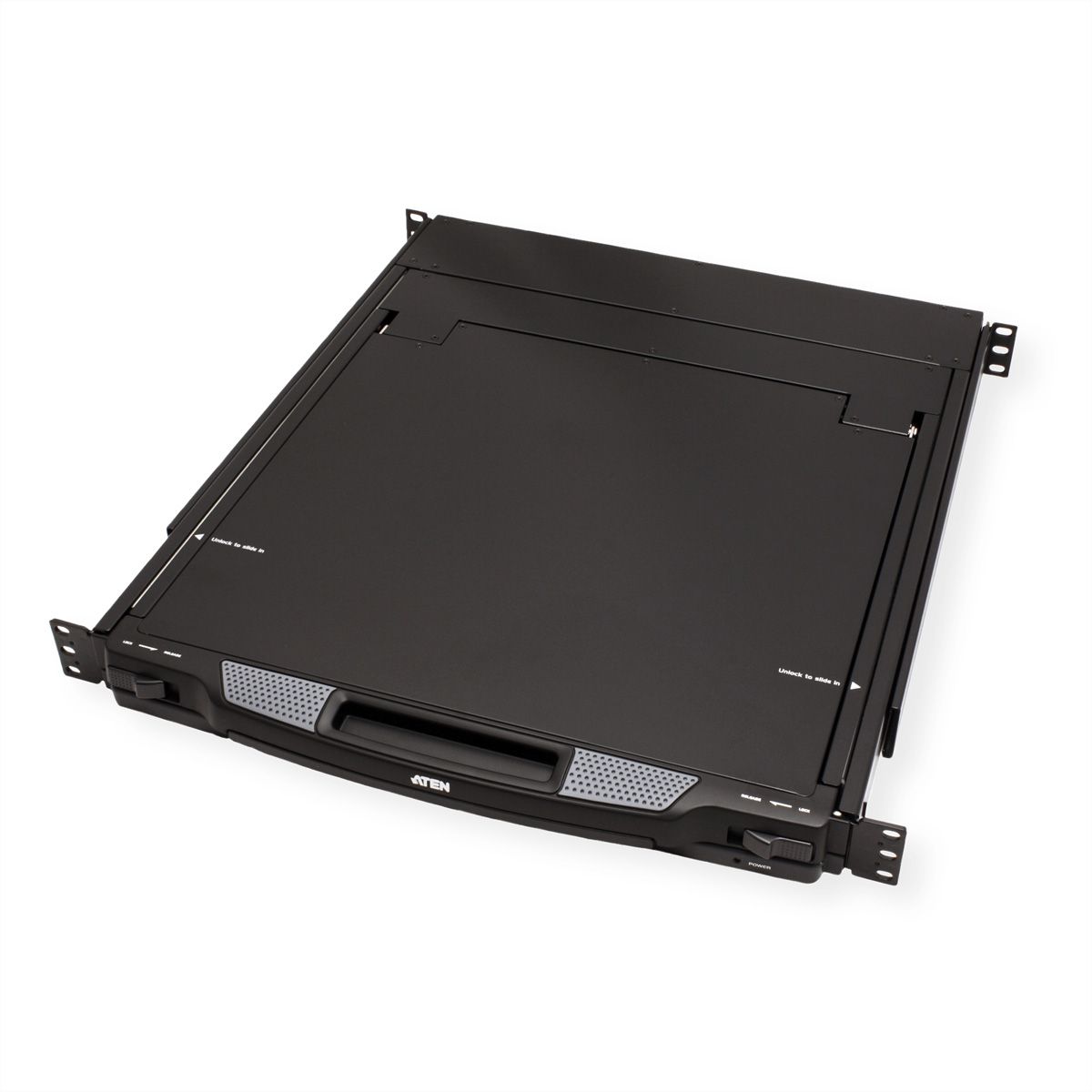 ATEN CL1000M KVM-Konsole, 43cm LCD, VGA, PS/2, UK-Layout